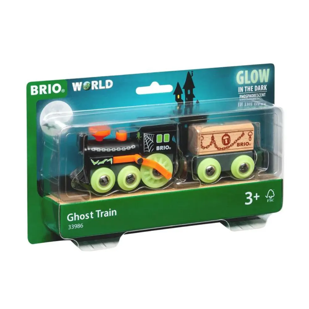 BRIO GHOST TRAIN GLOW IN THE DARK