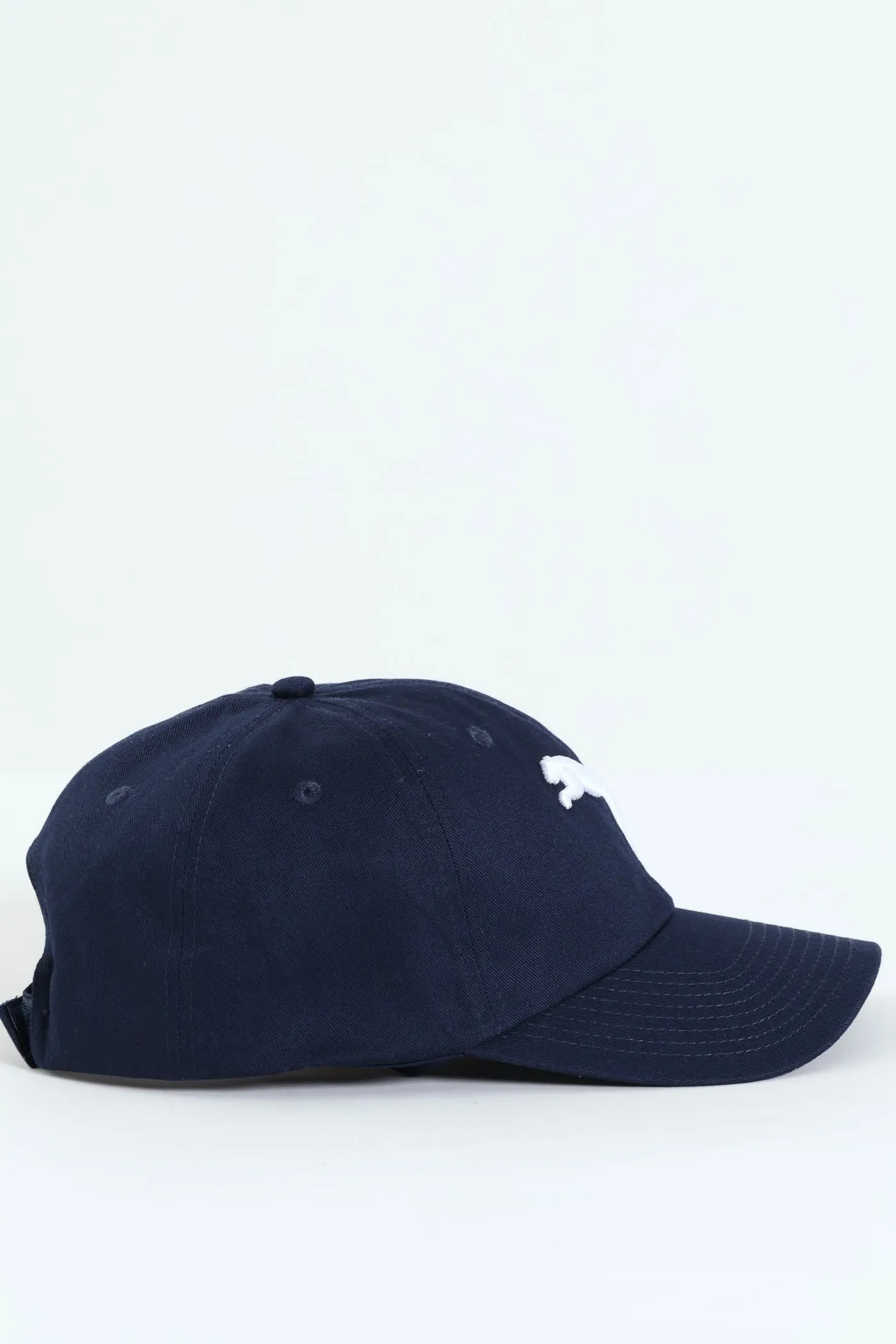 Cat Logo Baseball Cap - Navy