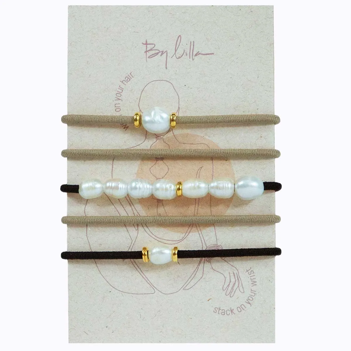 CAVIAR 5- PACK BRACELET/HAIRTIES FALL/ WINTER PACKAGED