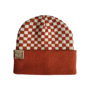 Check Yourself Reversible Beanie - Copper