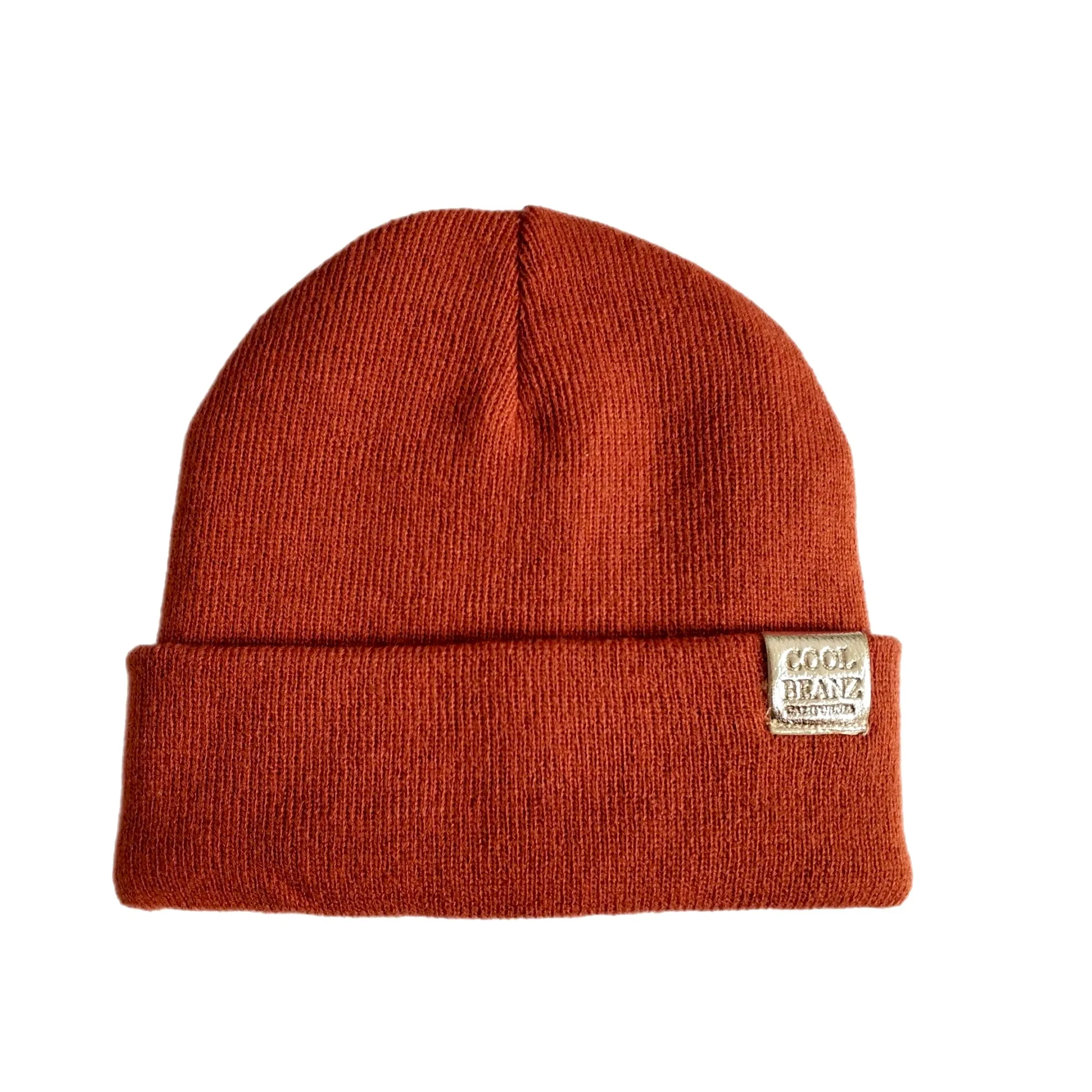 Check Yourself Reversible Beanie - Copper