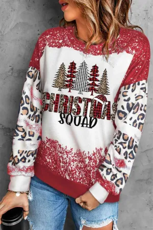 Christmas Tree Squad Graphic Sweatshirt