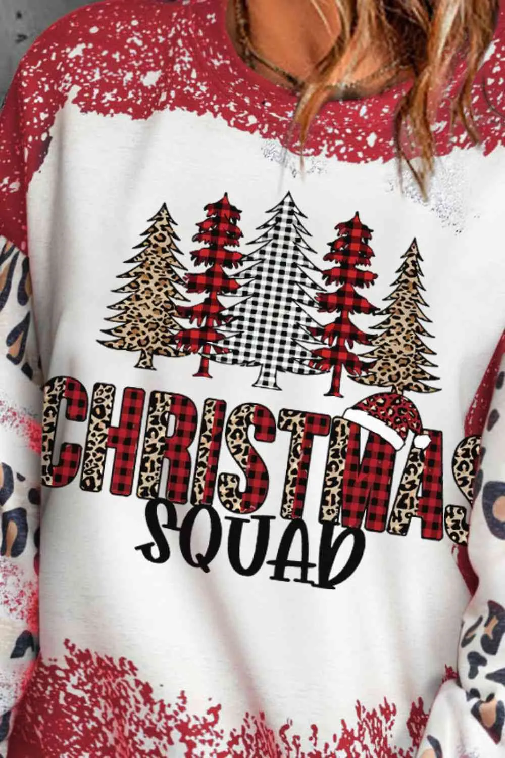 Christmas Tree Squad Graphic Sweatshirt
