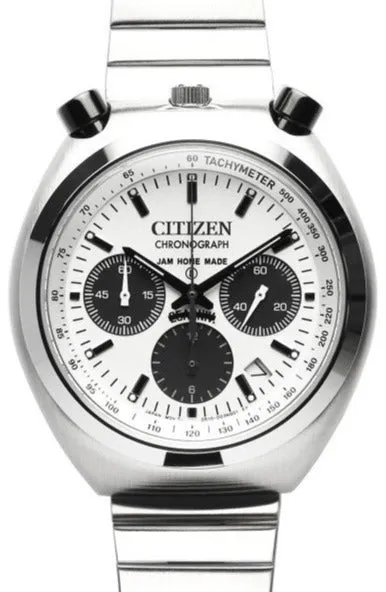 Citizen X JHM JAM HOME MADE Retro Chronograph "Tsunokurono" Panda-Dial Tsuno Chrono JCZ001