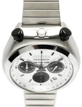 Citizen X JHM JAM HOME MADE Retro Chronograph "Tsunokurono" Panda-Dial Tsuno Chrono JCZ001