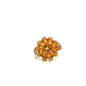 Citrine Ring in .925 Sterling Silver KSR - 14670
