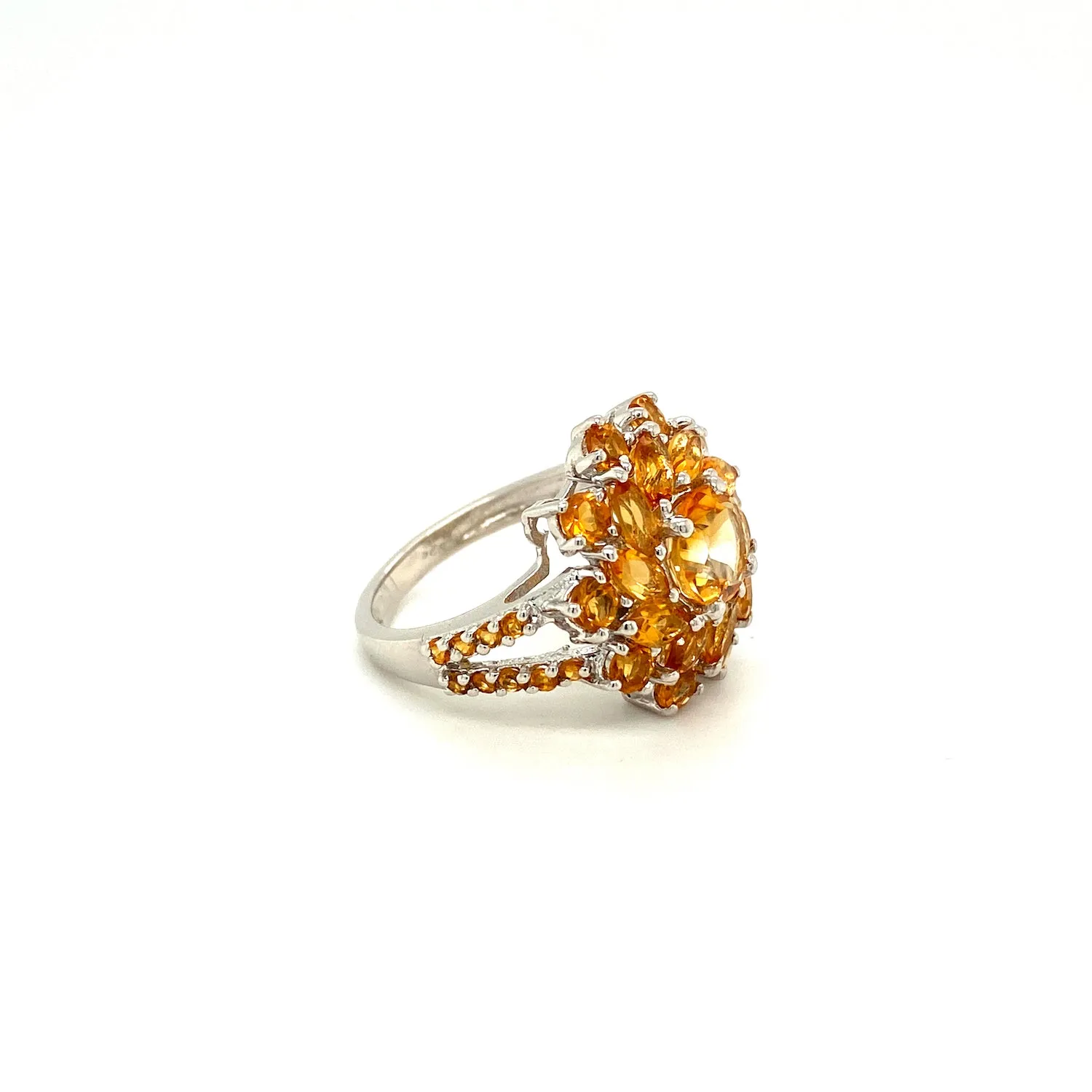 Citrine Ring in .925 Sterling Silver KSR - 14670