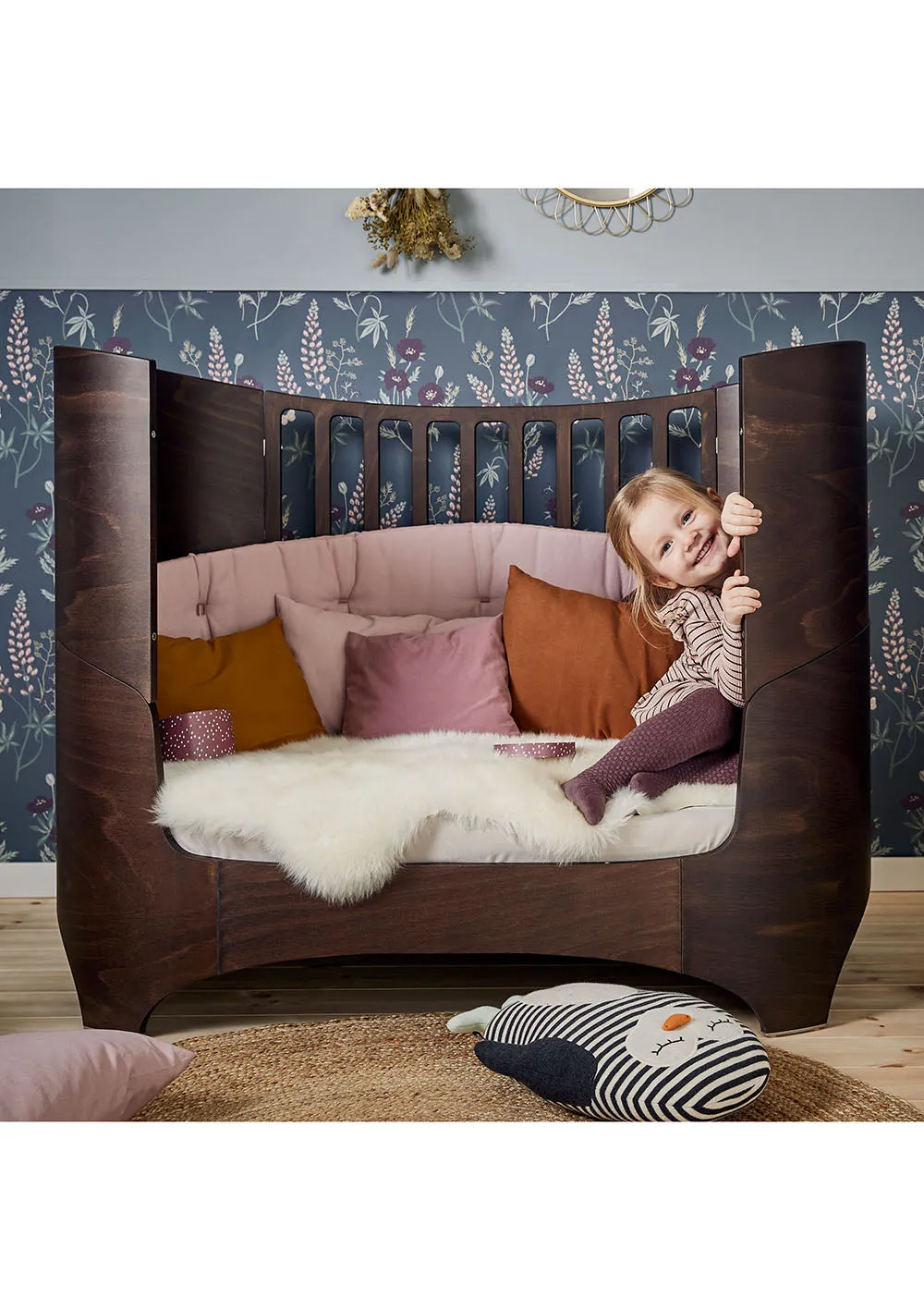 'Classic' Babybett 0-3 Jahre Walnuss