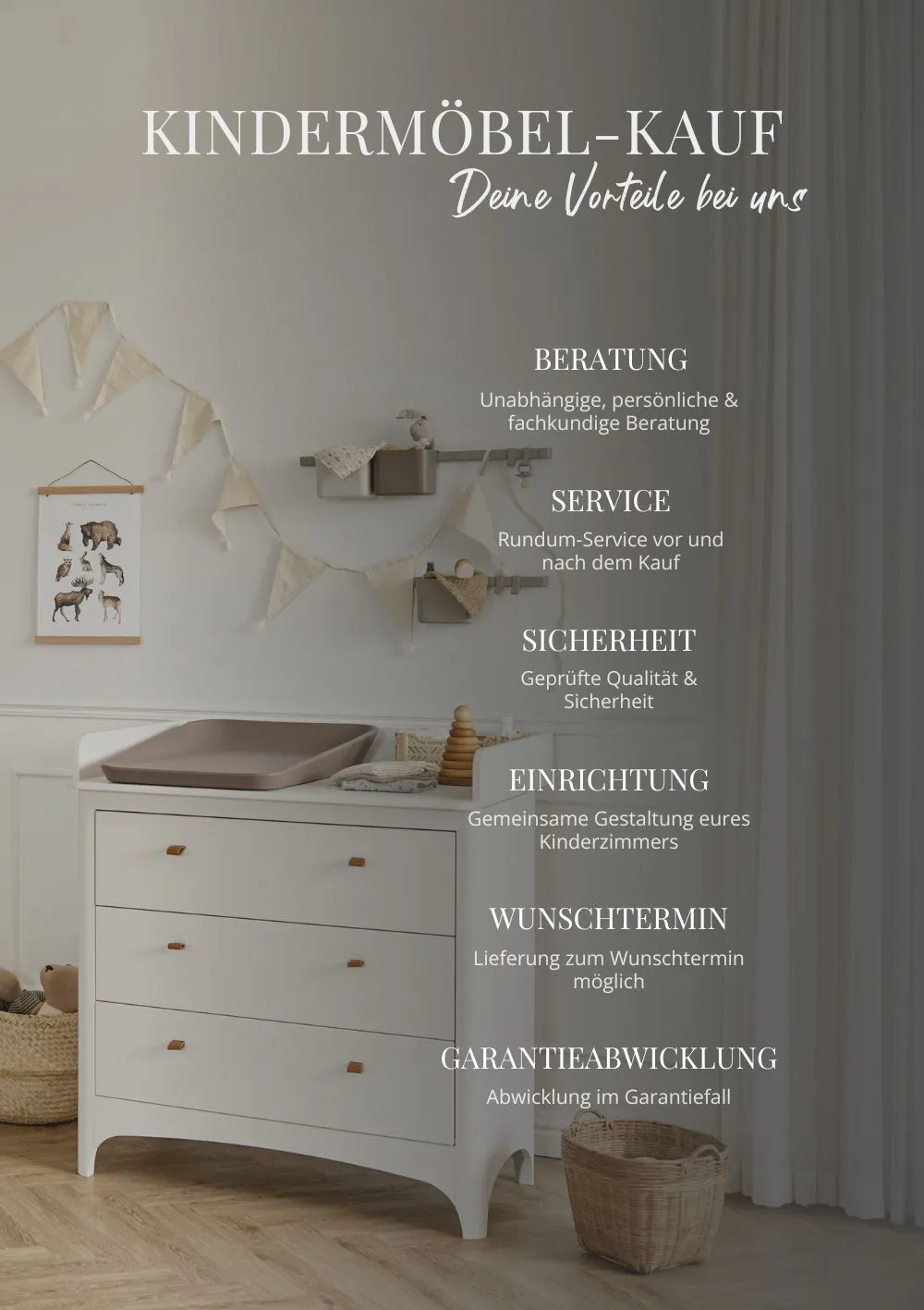 'Classic' Babybett 0-3 Jahre Walnuss