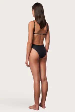 Classic Coverage Bikini Bottom - Moonless Night Wave