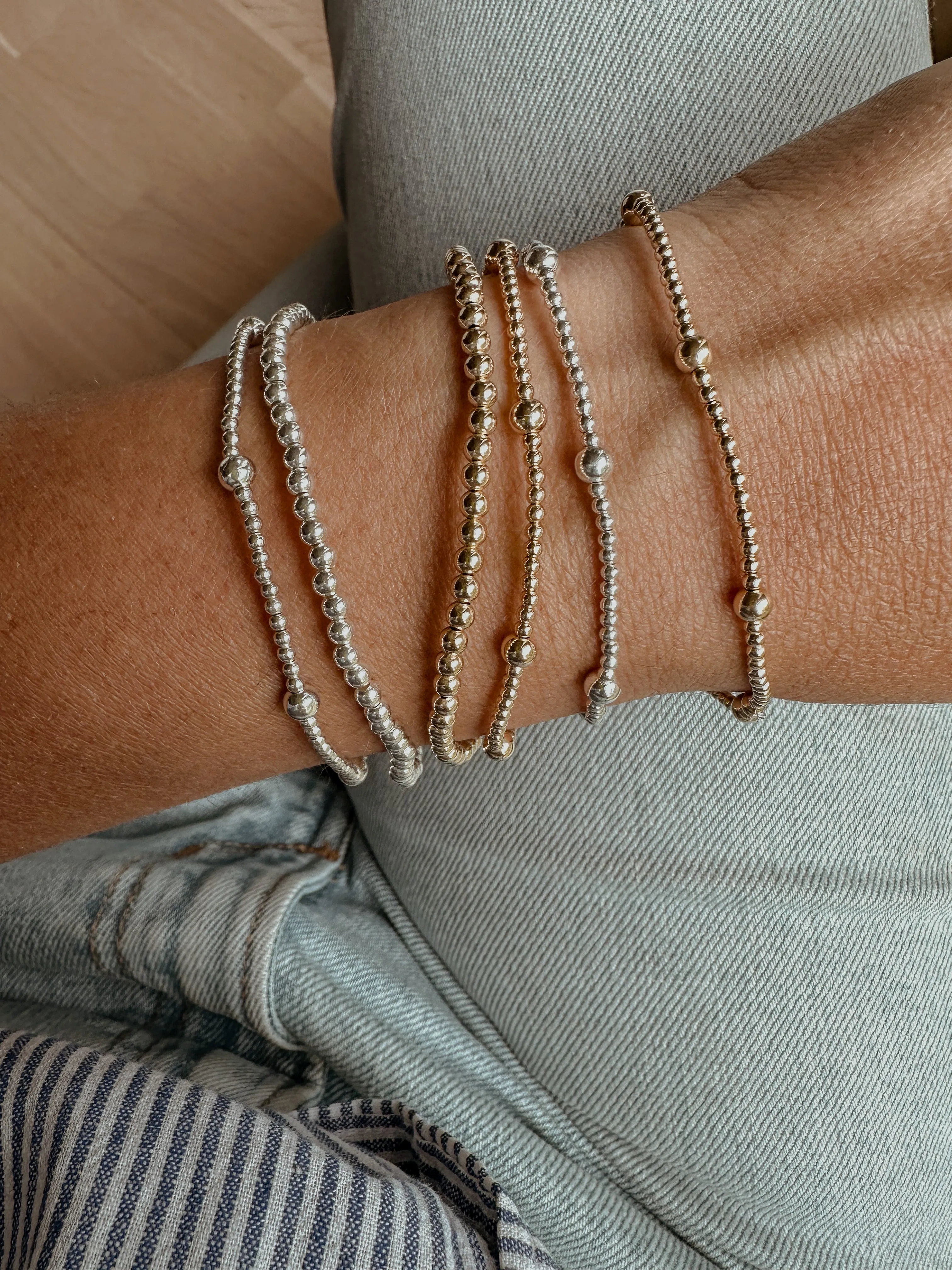 Classic Strand of Gold Bracelet