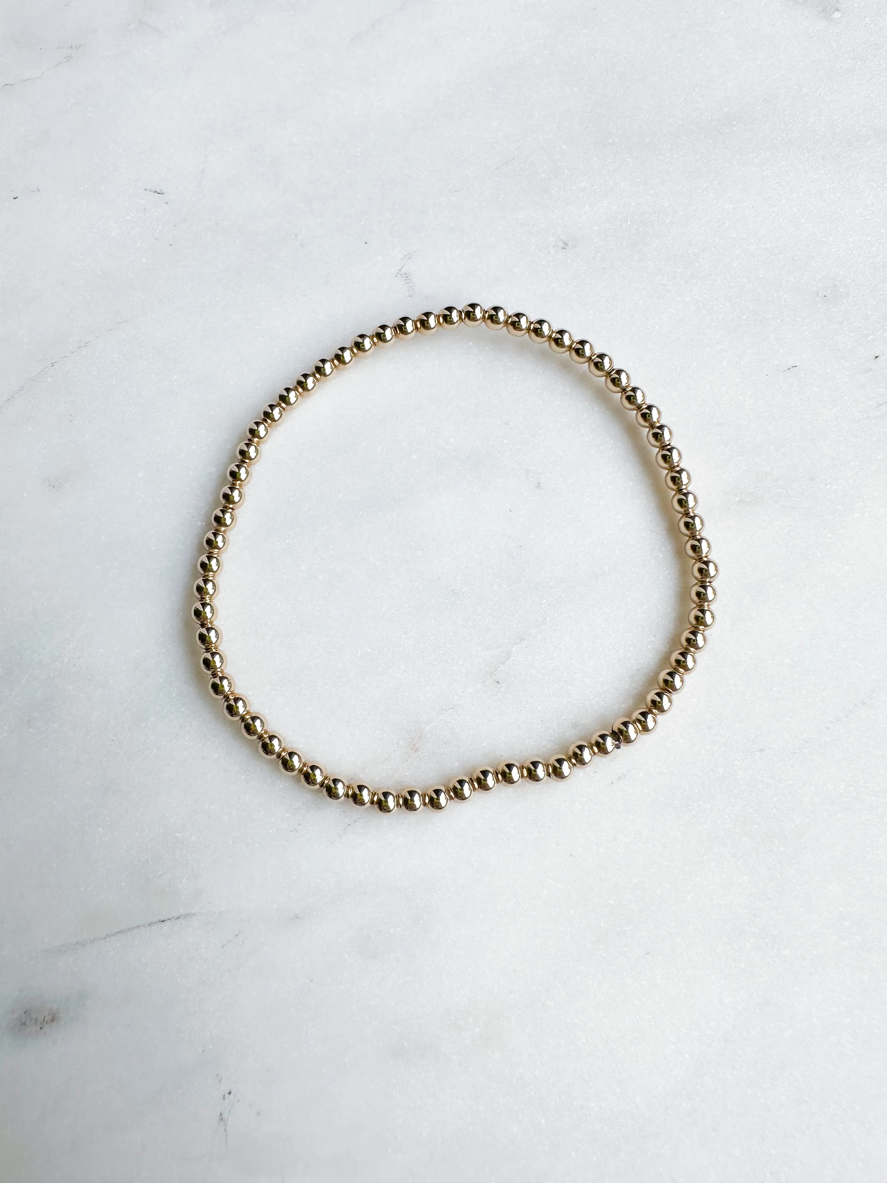 Classic Strand of Gold Bracelet