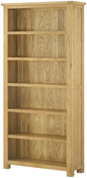 Cottage Large Bookcase Oak