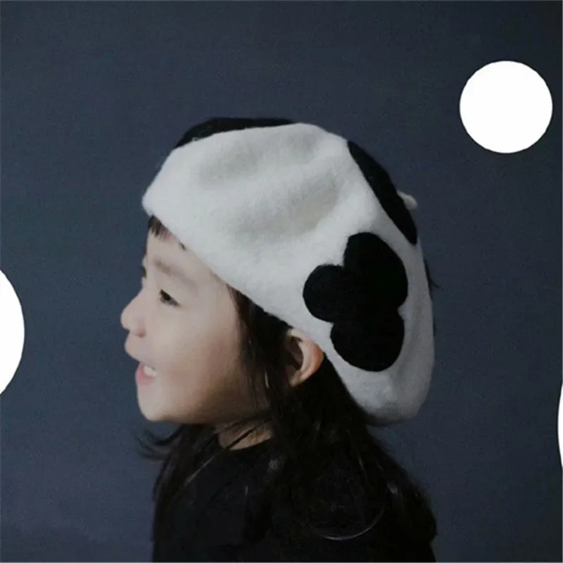 COW COLOR HANDMADE BERET UB3425