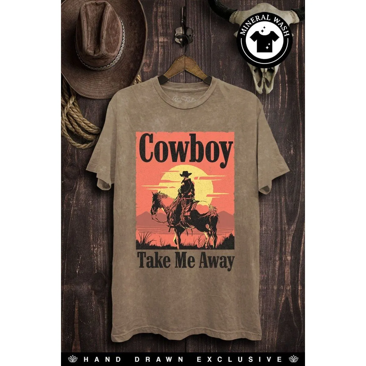 Cowboy Take Me Away Graphic Tee