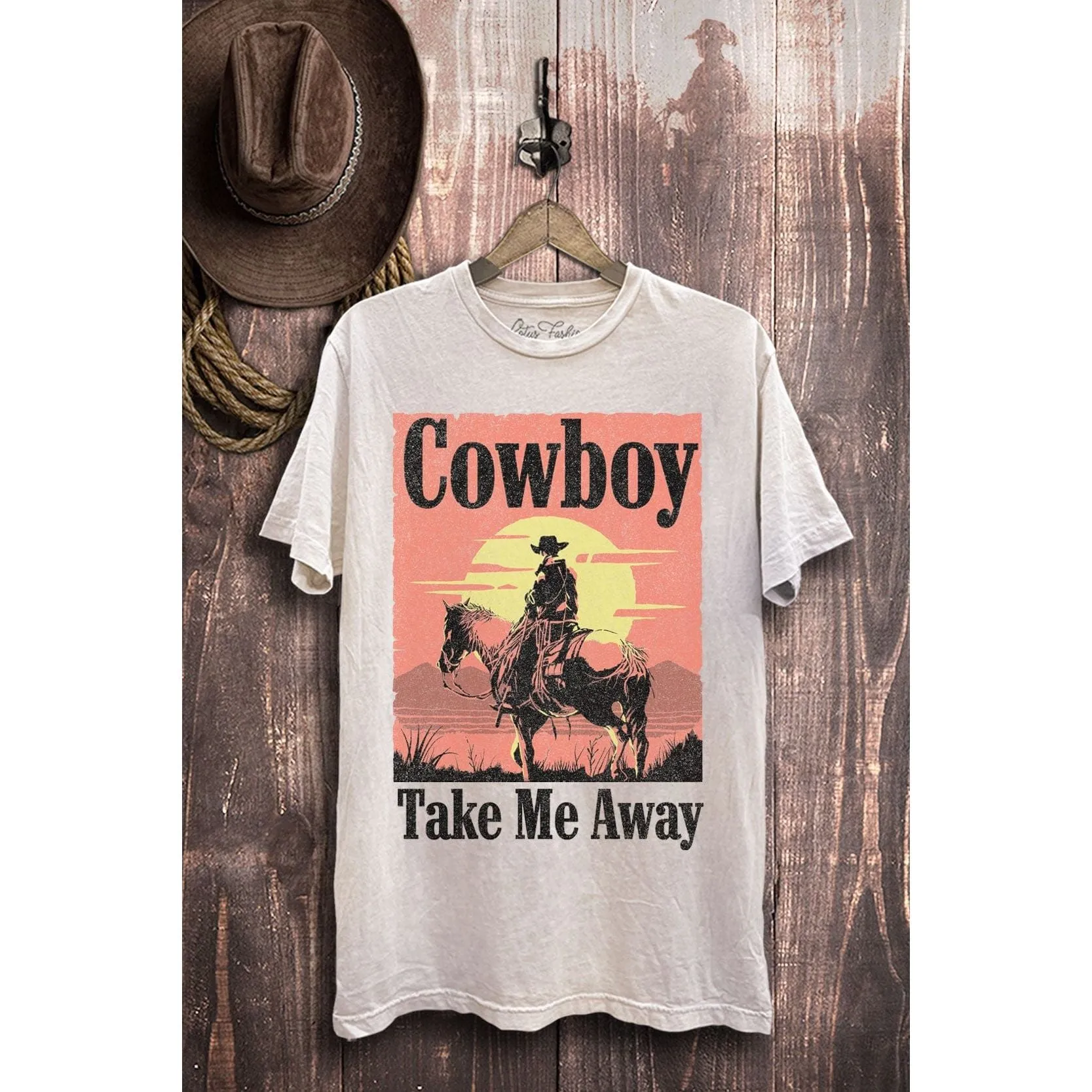 Cowboy Take Me Away Graphic Tee
