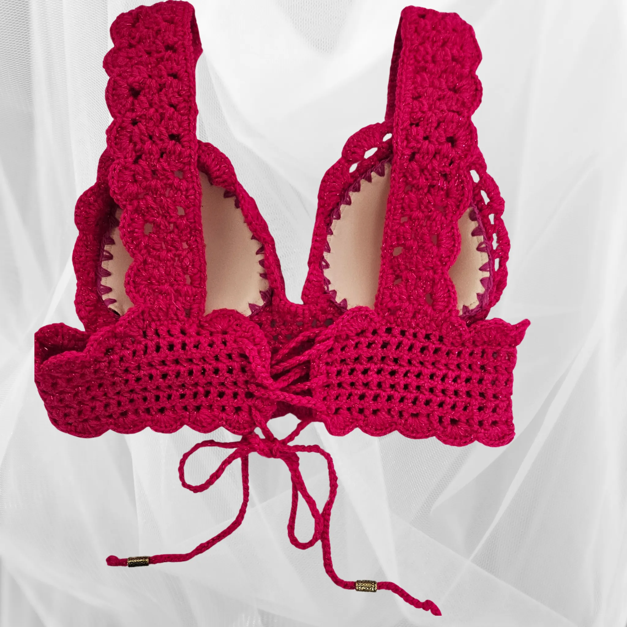 Crochet Shoulder Straps Top