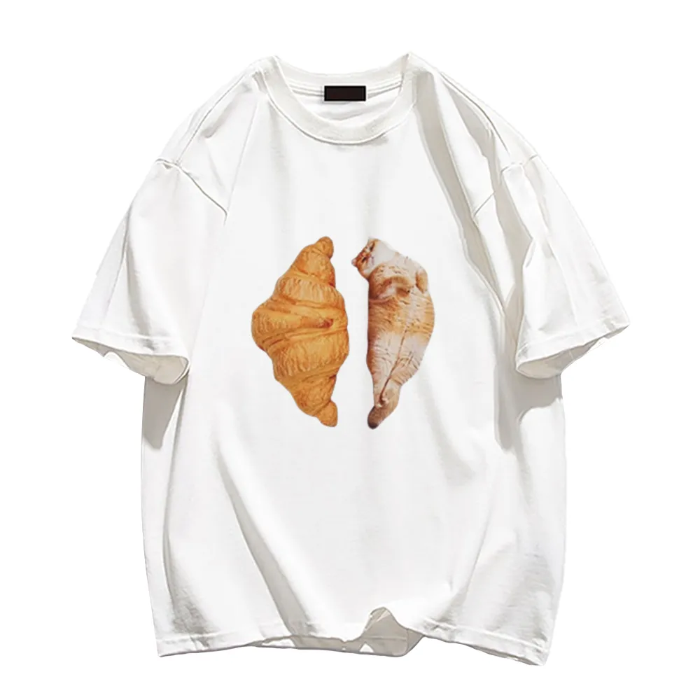 Croissant Cat T-Shirt