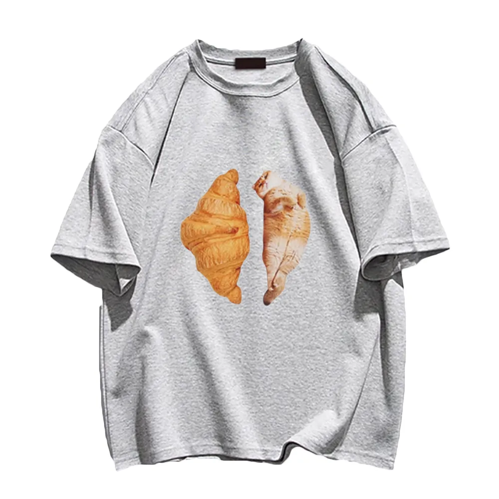 Croissant Cat T-Shirt
