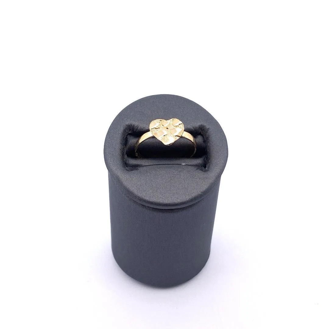 Custom heart ring