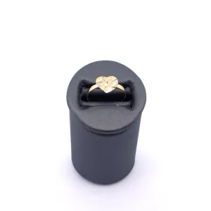 Custom heart ring