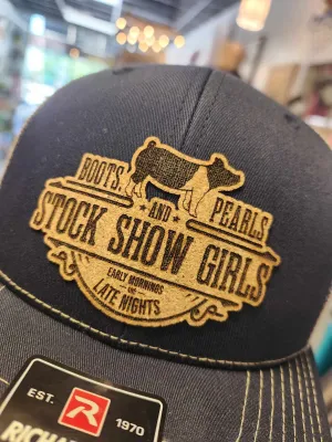 Custom Leather Patch Hats