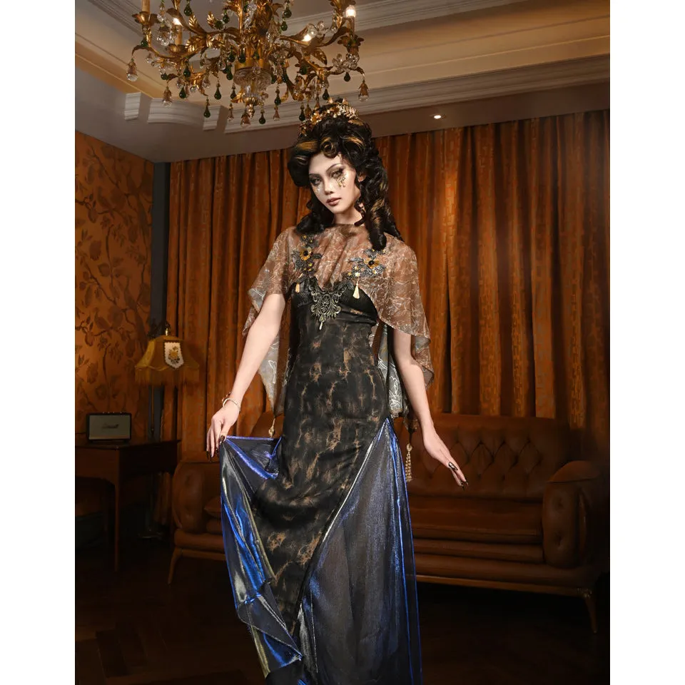 Dark aristocrat's strap dress