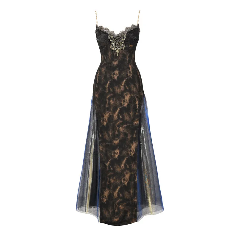 Dark aristocrat's strap dress