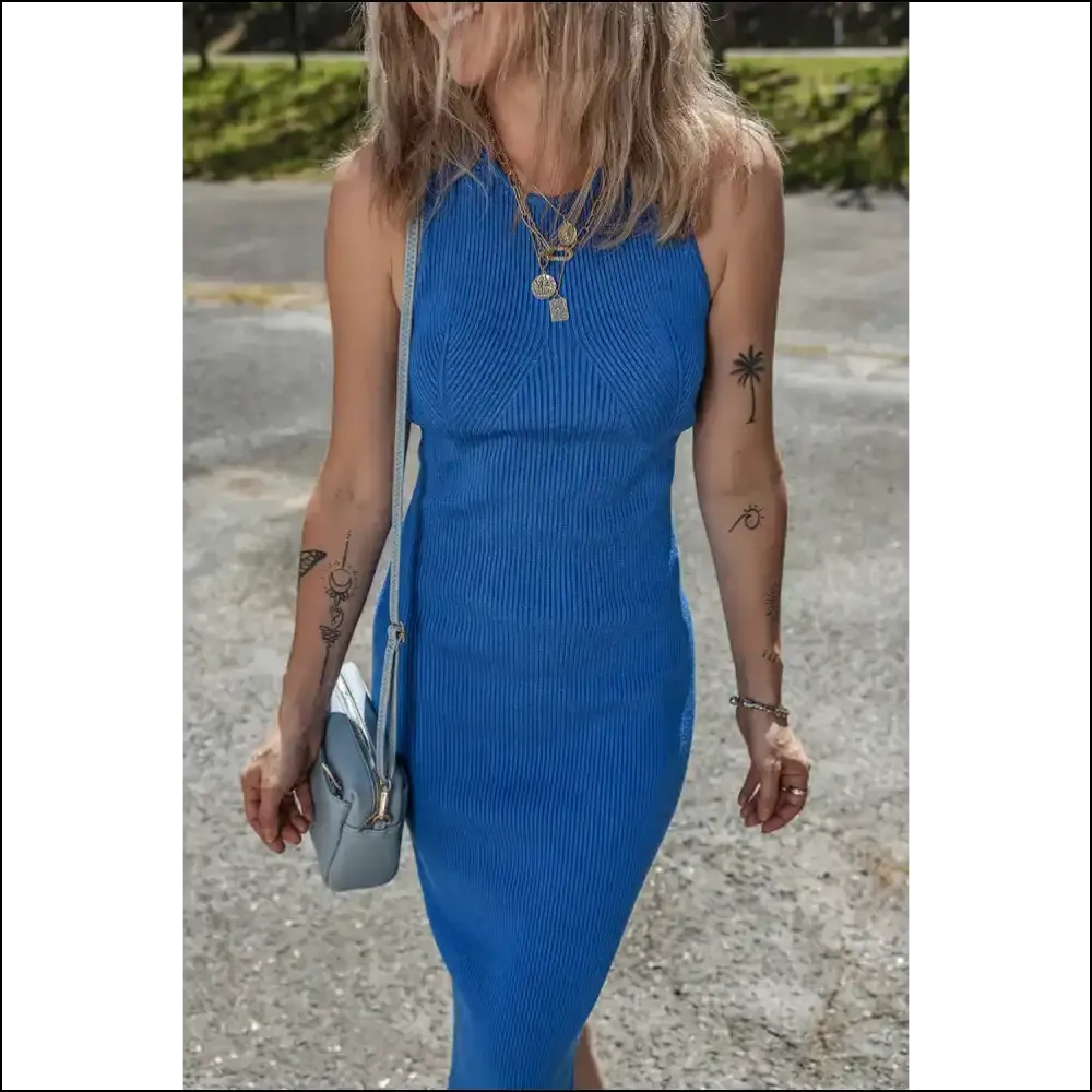 Dark Blue Midi Sweater Dress: so Good, It's Practically Therapy 💙 Needful Things