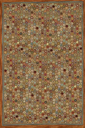 Dash & Albert Cats Paw Micro Hooked Wool Rug 2 x 3