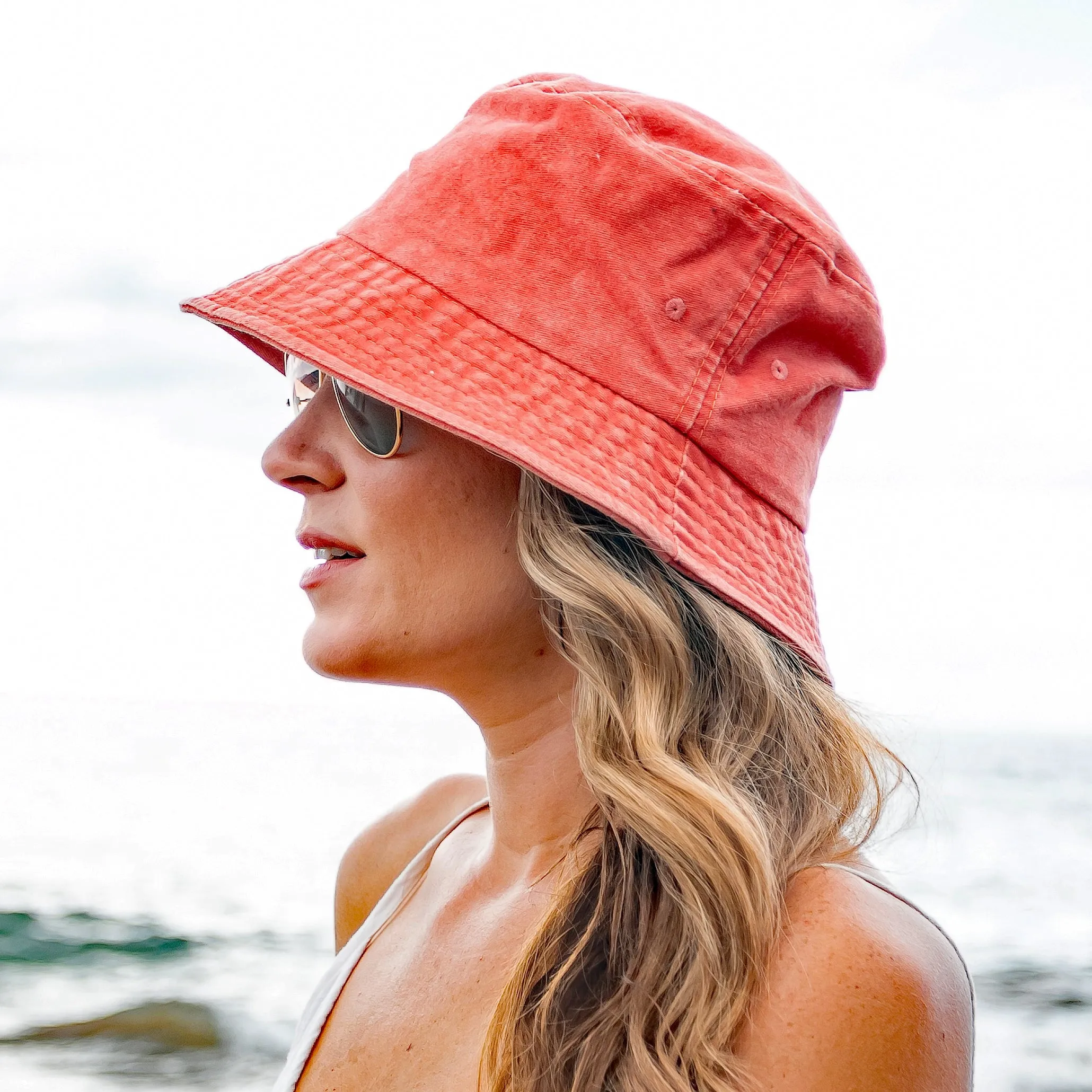 Distressed Bucket Hats