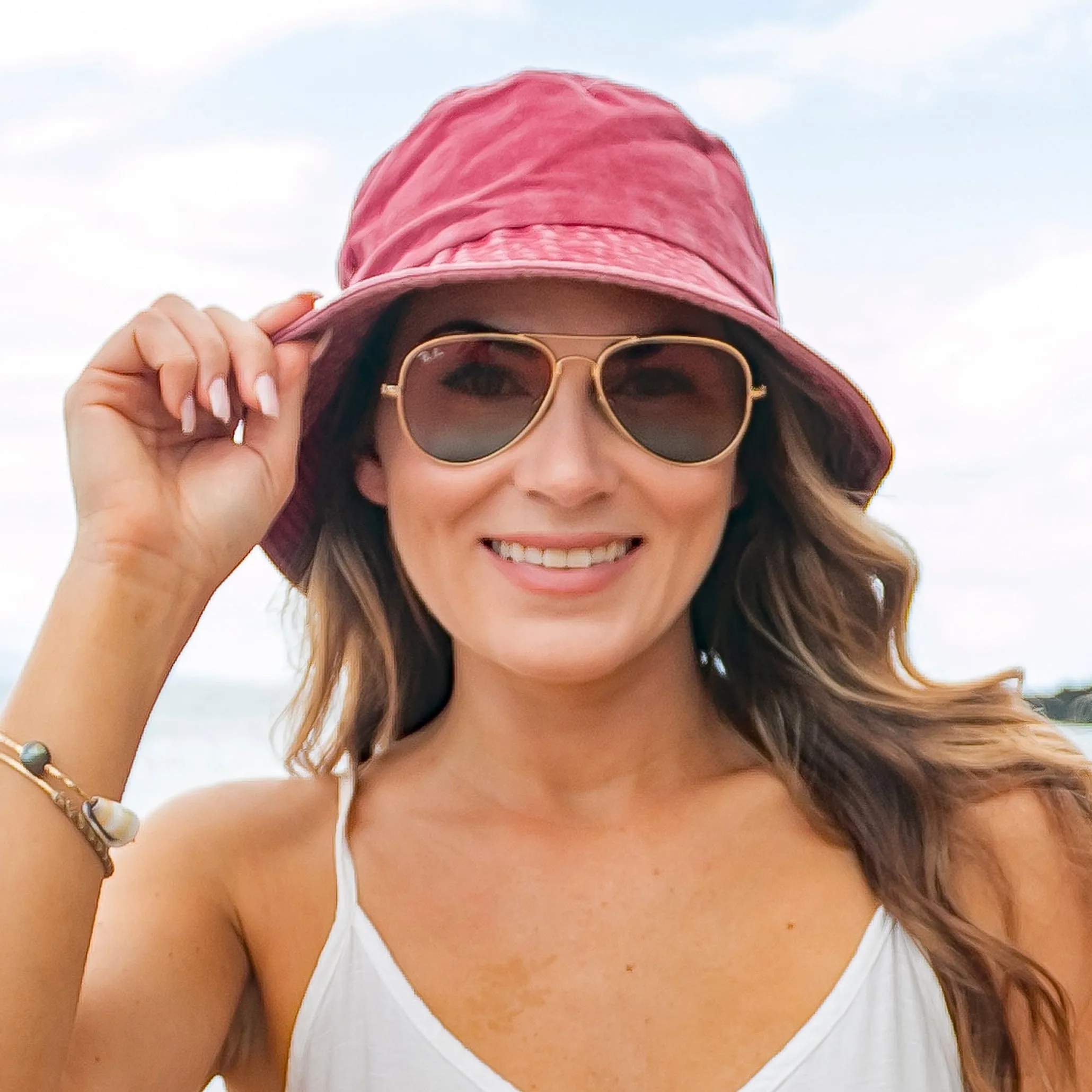 Distressed Bucket Hats
