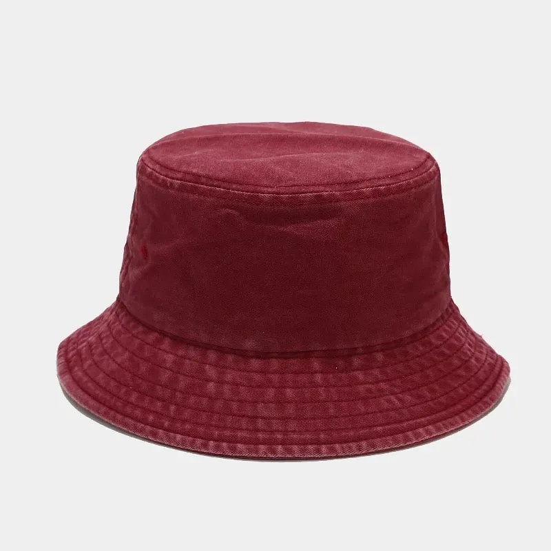 Distressed Bucket Hats