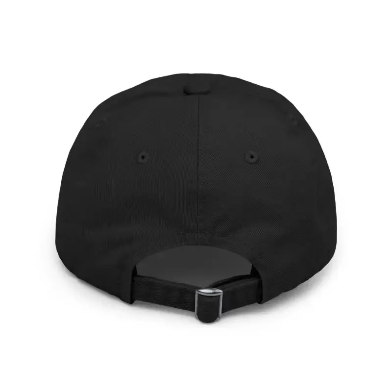 Distressed Cotton Twill Hats with Hideaway Strap