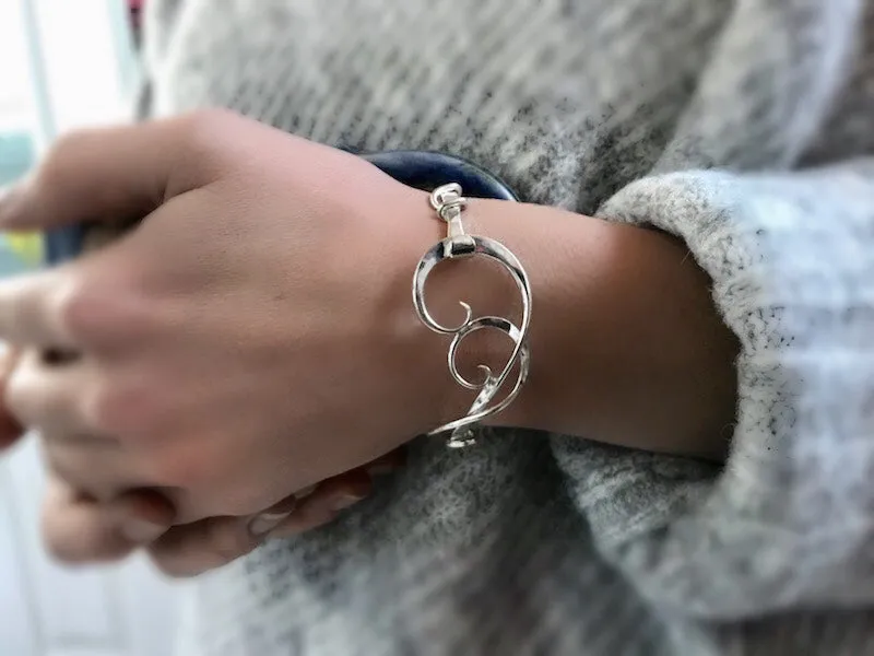 Double Wave Bracelet