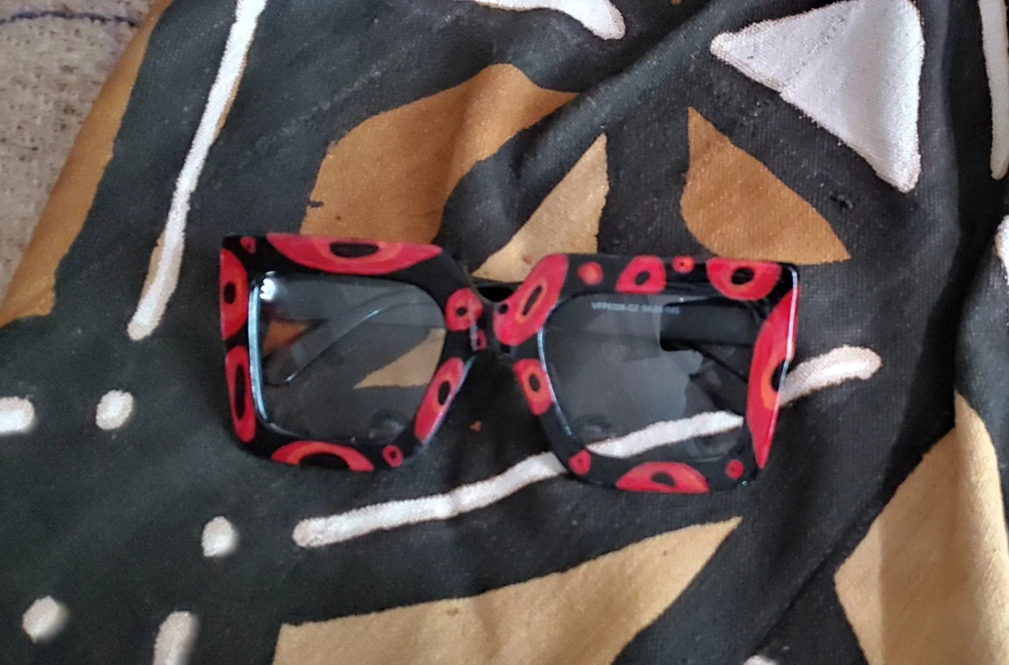 DV Fire Red Glasses