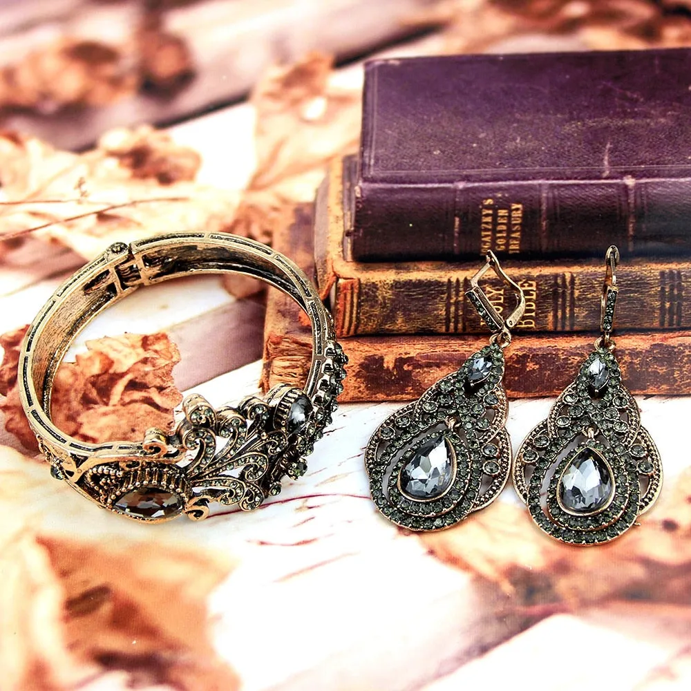 Earring Set with Bracelet