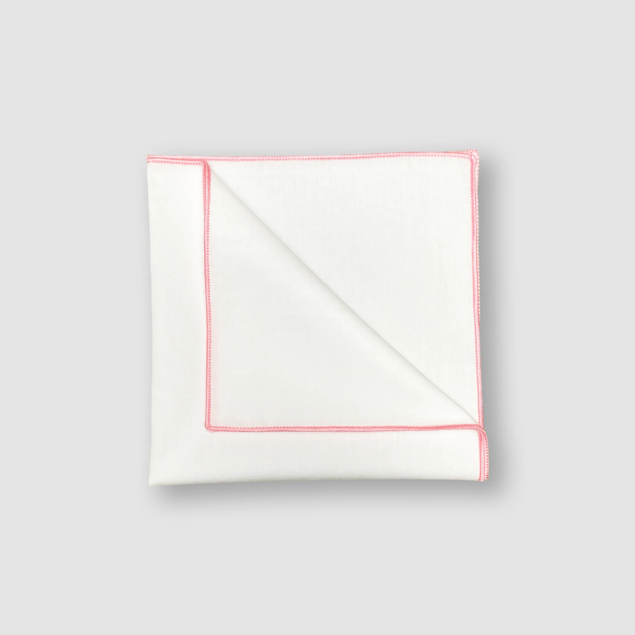 Elegant White Handkerchief