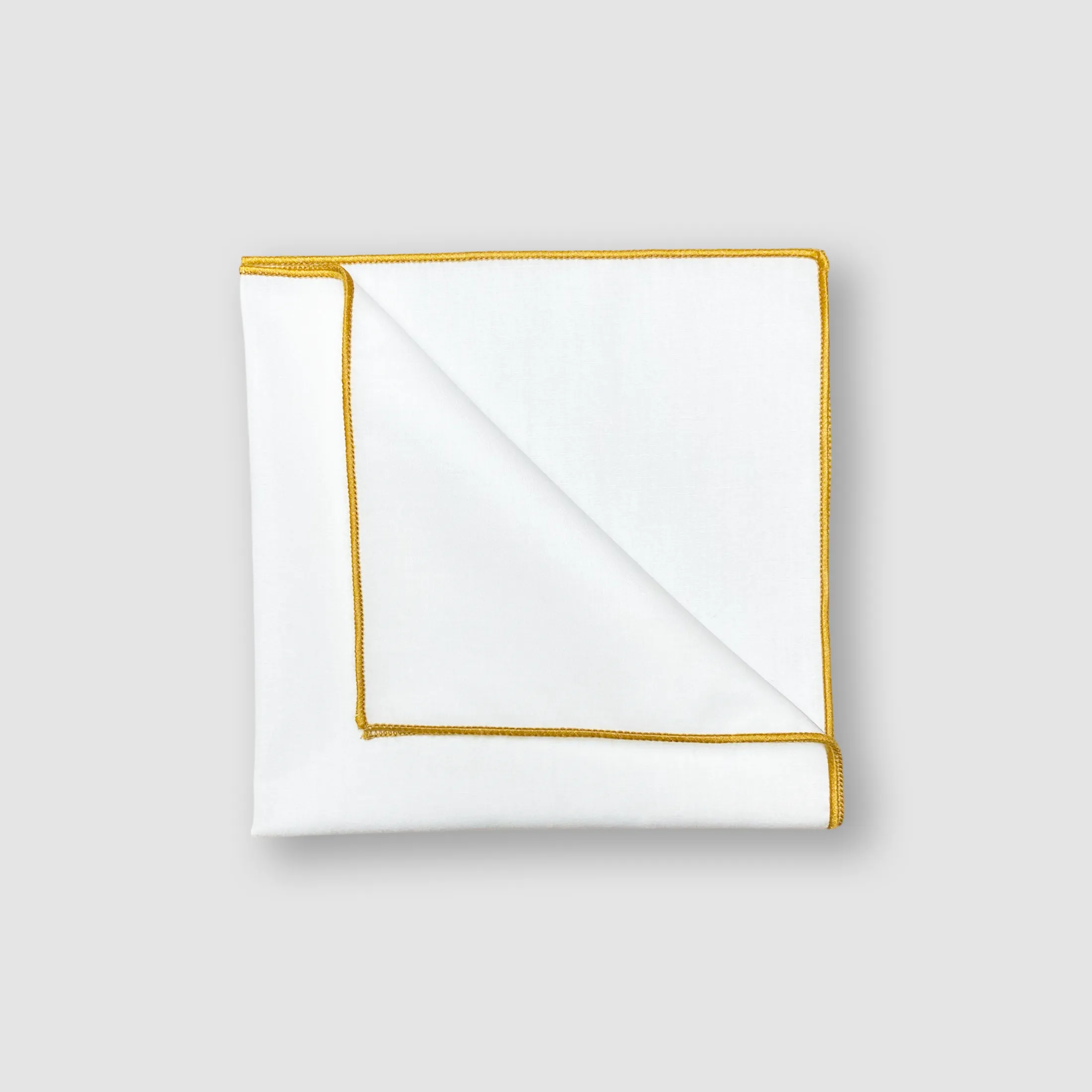 Elegant White Handkerchief