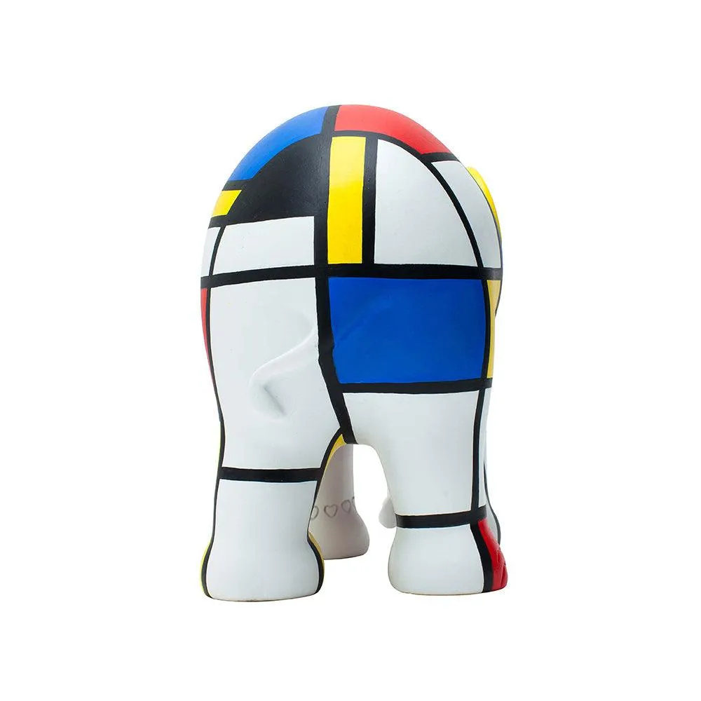 Elephant Parade Elefante Hommage to Mondriaan 20cm Limited Edition 750 Pieces Hommage to Mondriaan 20