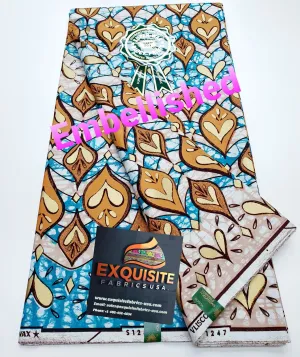 Embellished Vlisco Super Wax