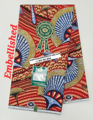 Embellished Vlisco Super Wax✨