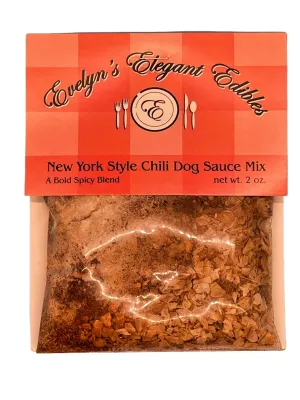 Evelyn's Elegant Edibles New York Style Chili Dog Sauce Mix