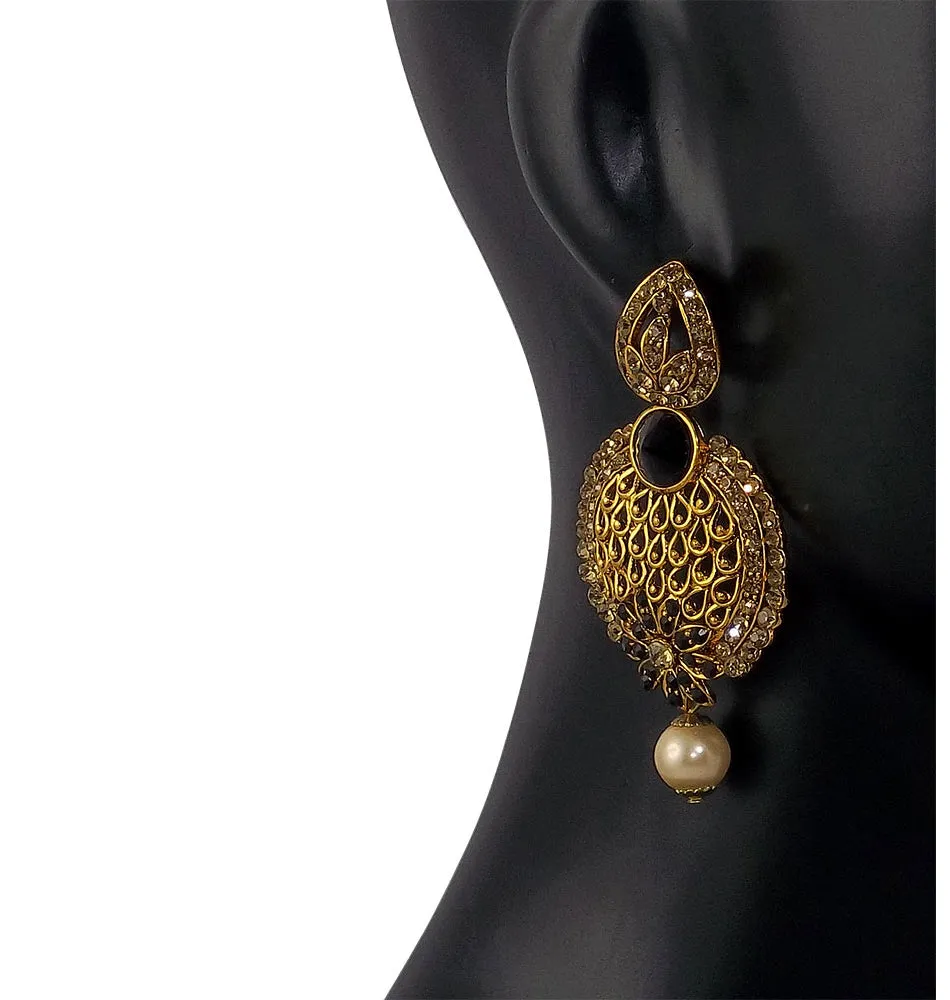 Exclusive Stunning Dangle Gold Plated Earring