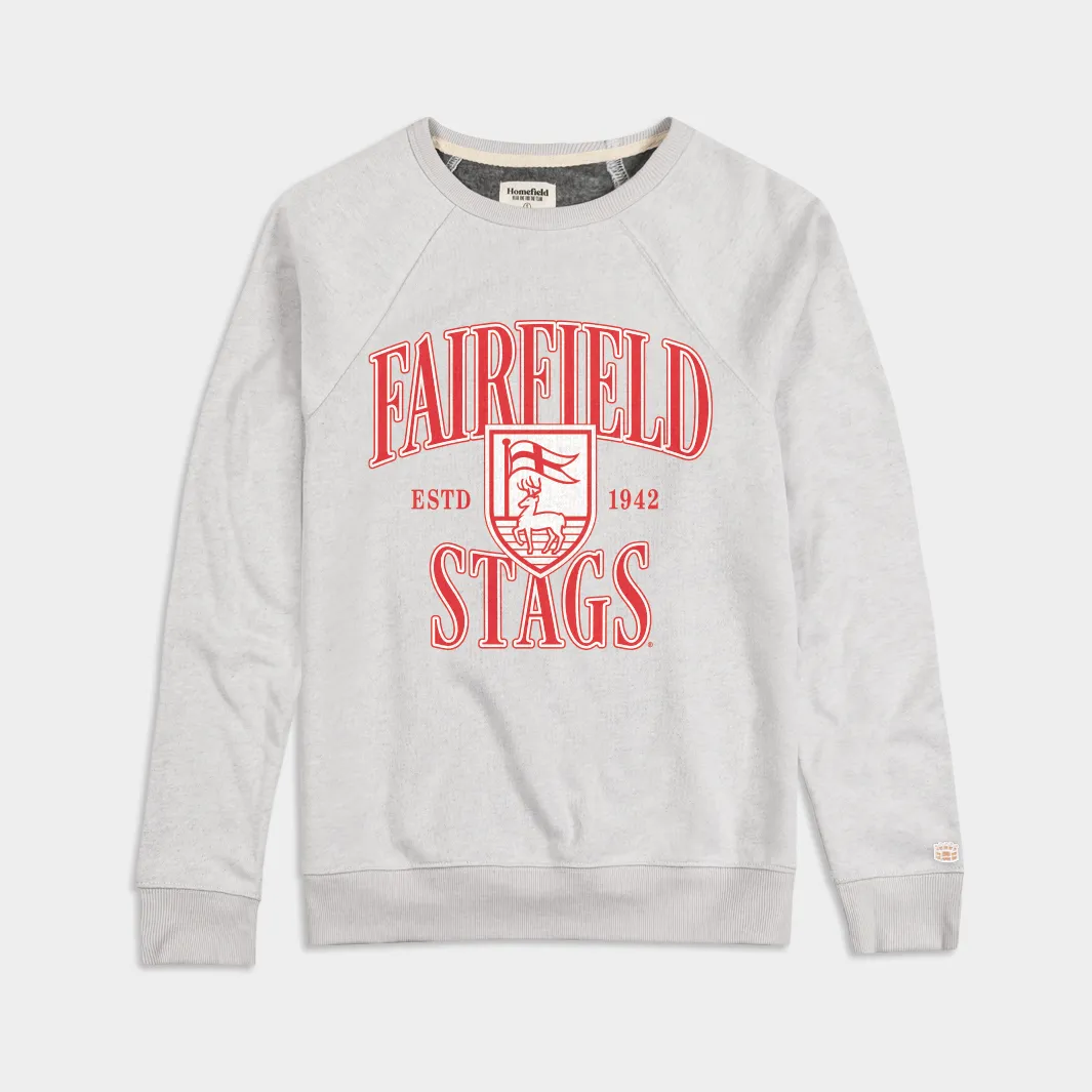 Fairfield Stags Vintage-Inspired Seal Crewneck