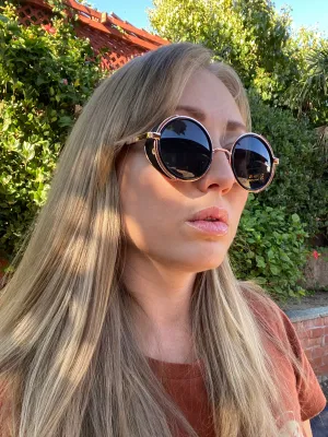 Farris Wheel Vintage Steampunk Unisex Sunglasses