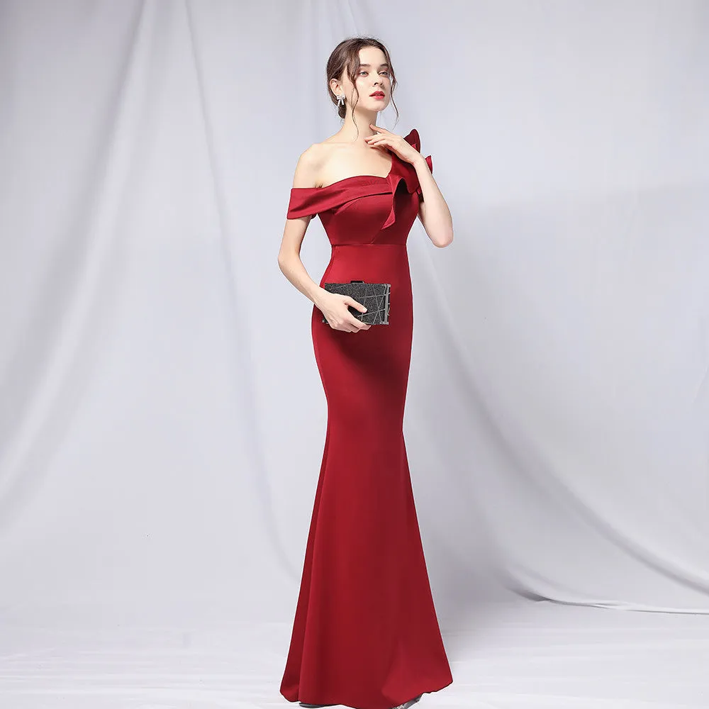 Fashion Party Long Elegant Slim Sexy Mermaid Dress