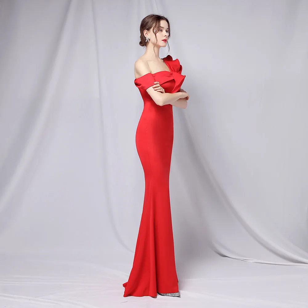 Fashion Party Long Elegant Slim Sexy Mermaid Dress
