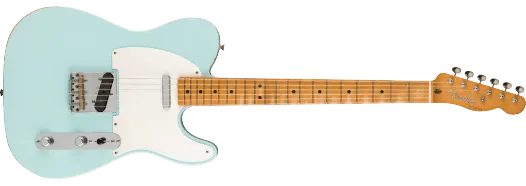 Fender Limited Edition Vintera Road Worn '50S Telecaster, Maple Fingerboard, Sonic Blue