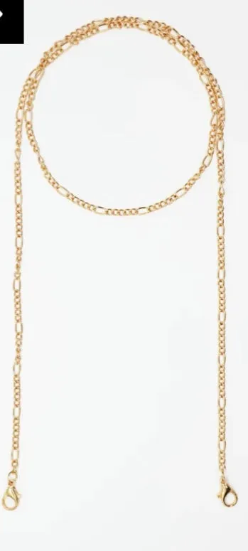 Figaro Chain Link for Double Filtered Masks